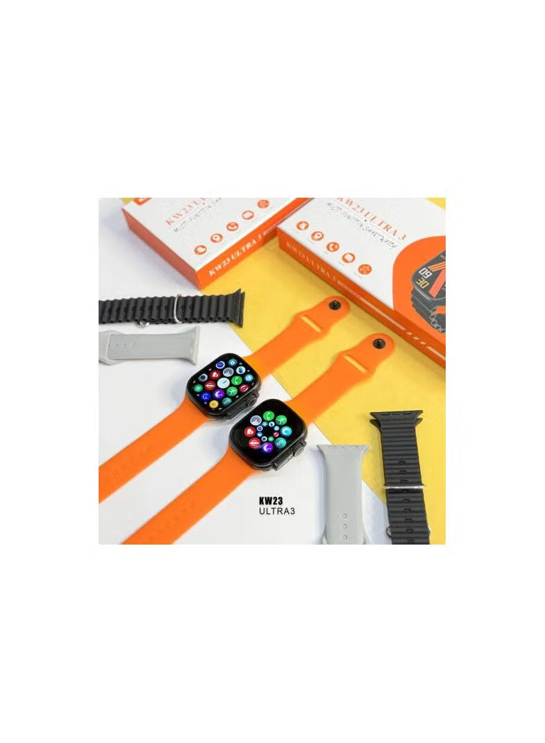 KW 23 ULTRA 3 MULTI-FUNCTION SMART WATCH