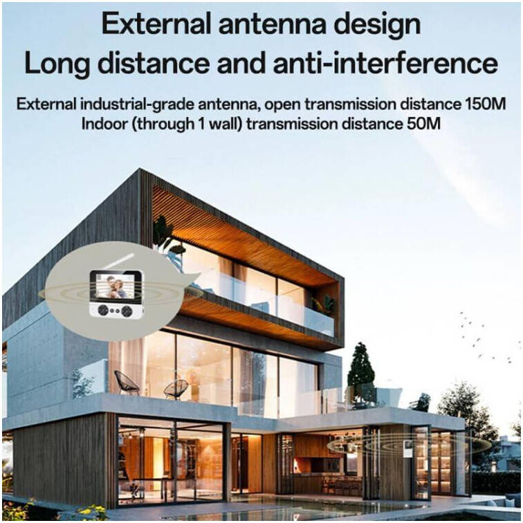 Wireless Video Intercom Doorbell – Smart Home Security