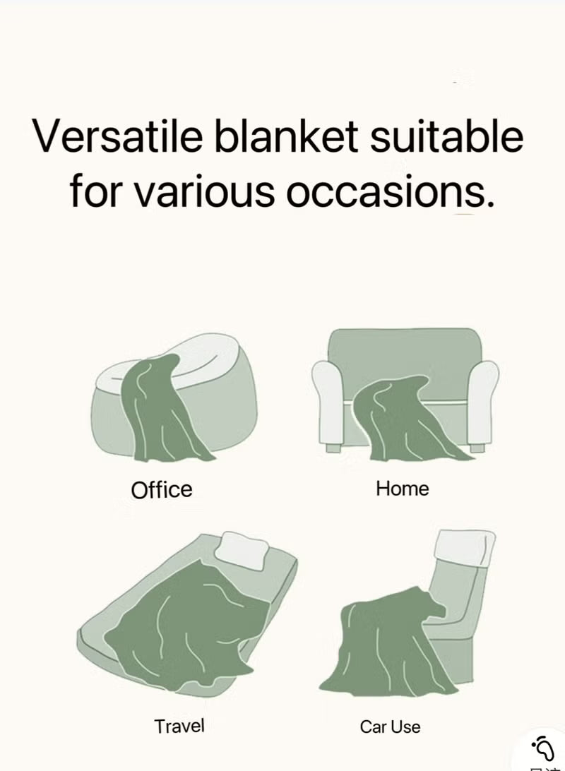 Double-Layer Ultra-Soft Blanket – Brown