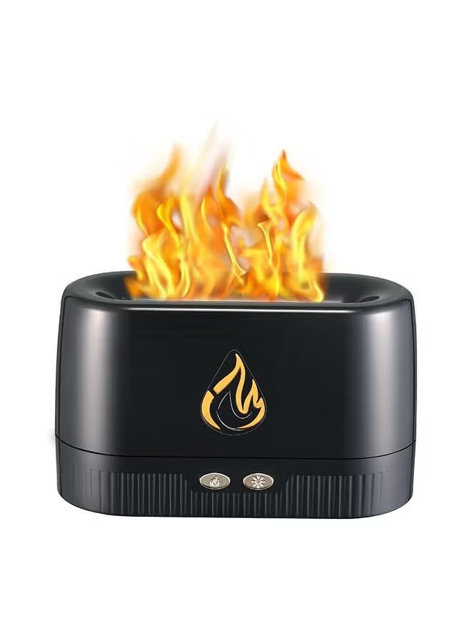 Flame Aroma Diffuser – Mist Atomizer with Auto-Off