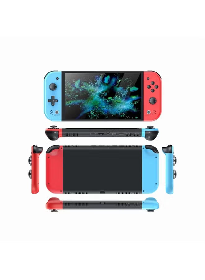 M20 Handheld Game Console – 7-Inch IPS Display, EmuELEC 4.3 System, 30+ Emulators Built-in, Supports PSP/PS1, Portable Retro Gaming Player