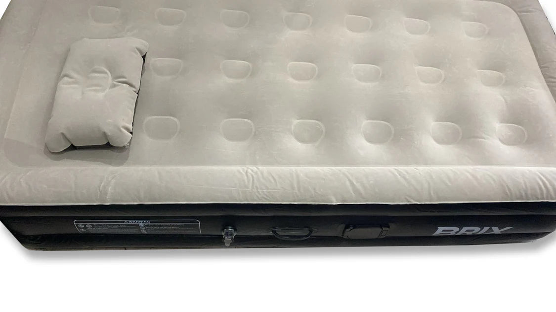 Automatic Inflatable Air Mattress with Built-in Cordless Pump for Camping, Home and Guests