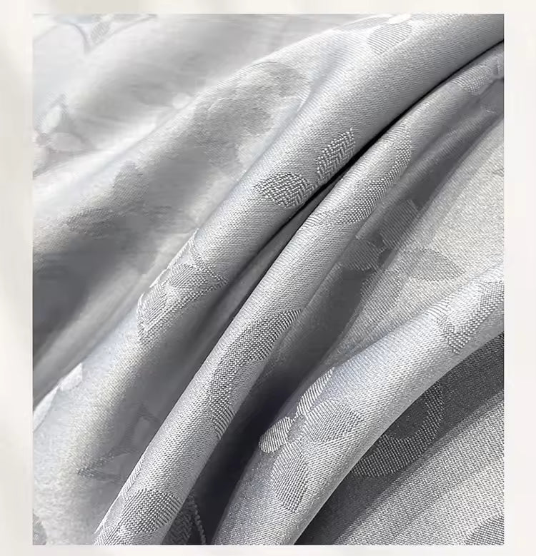 Italian Fashion 6-Piece Luxury Bedding Set – Grey