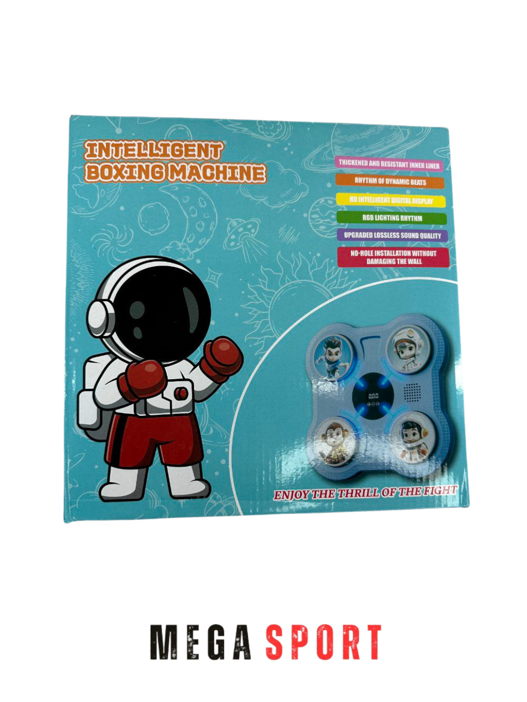 Electronic Music Boxing Wall Target – Smart Bluetooth Pads + Free Gloves