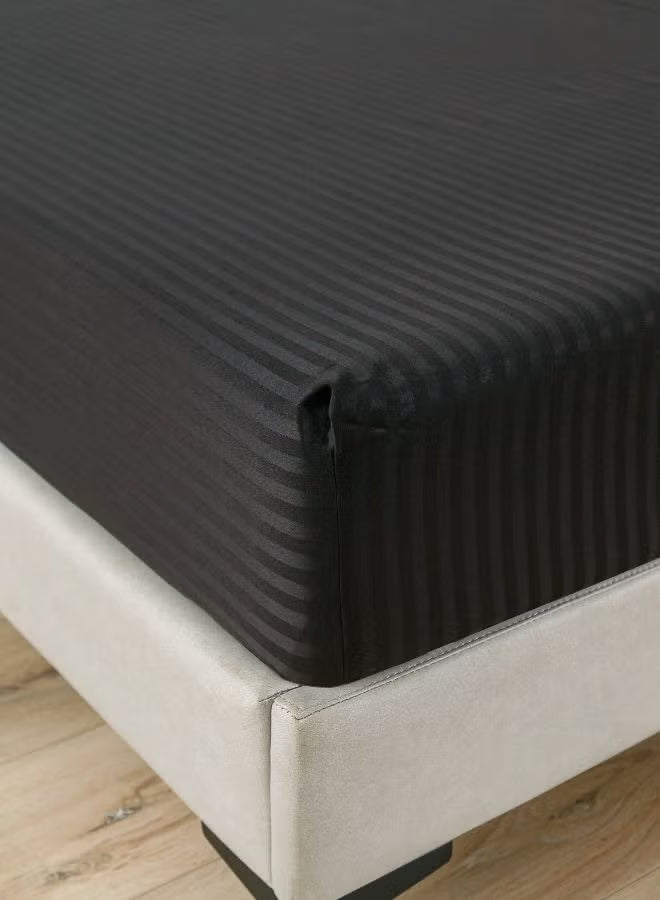 Premium King Size 6-Piece Bedding Set - Black