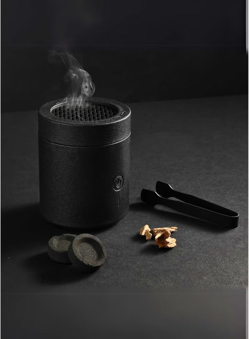 Electronic Rechargeable Bakhoor Burner | Portable USB Electric Incense Burner for Oud, Home, Car, Office | Long Battery Life, Muslim Gift