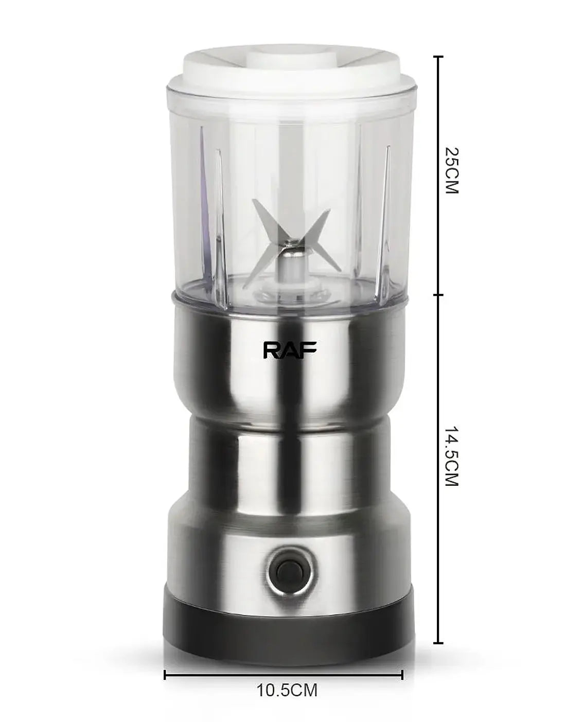 RAF 2 in 1 Mini Electric Juicer Blender & Coffee Grinder