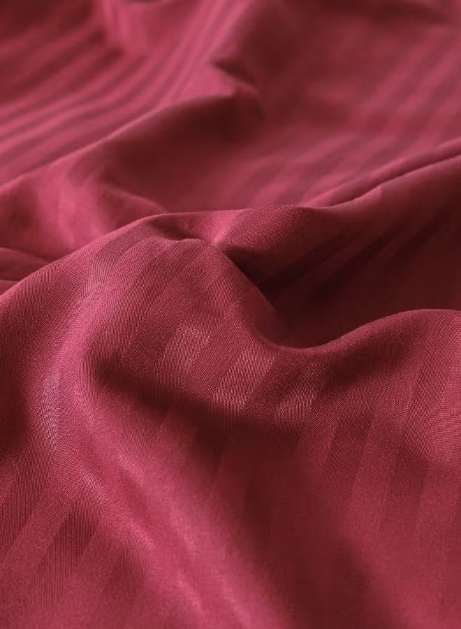 Premium King Size 6-Piece Bedding Set - Red Cherry