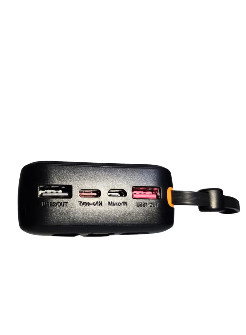 Power Bank 20,000mAh – 22.5W Fast Charge, 4 USB + 2 Type-C, Digital Display